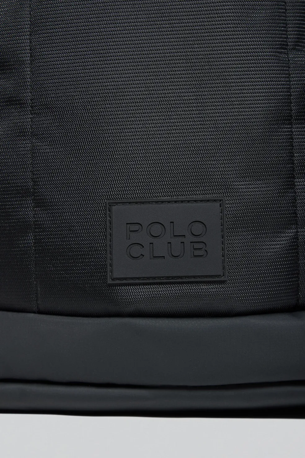 Mochila Harlem negra con detalles Polo Club