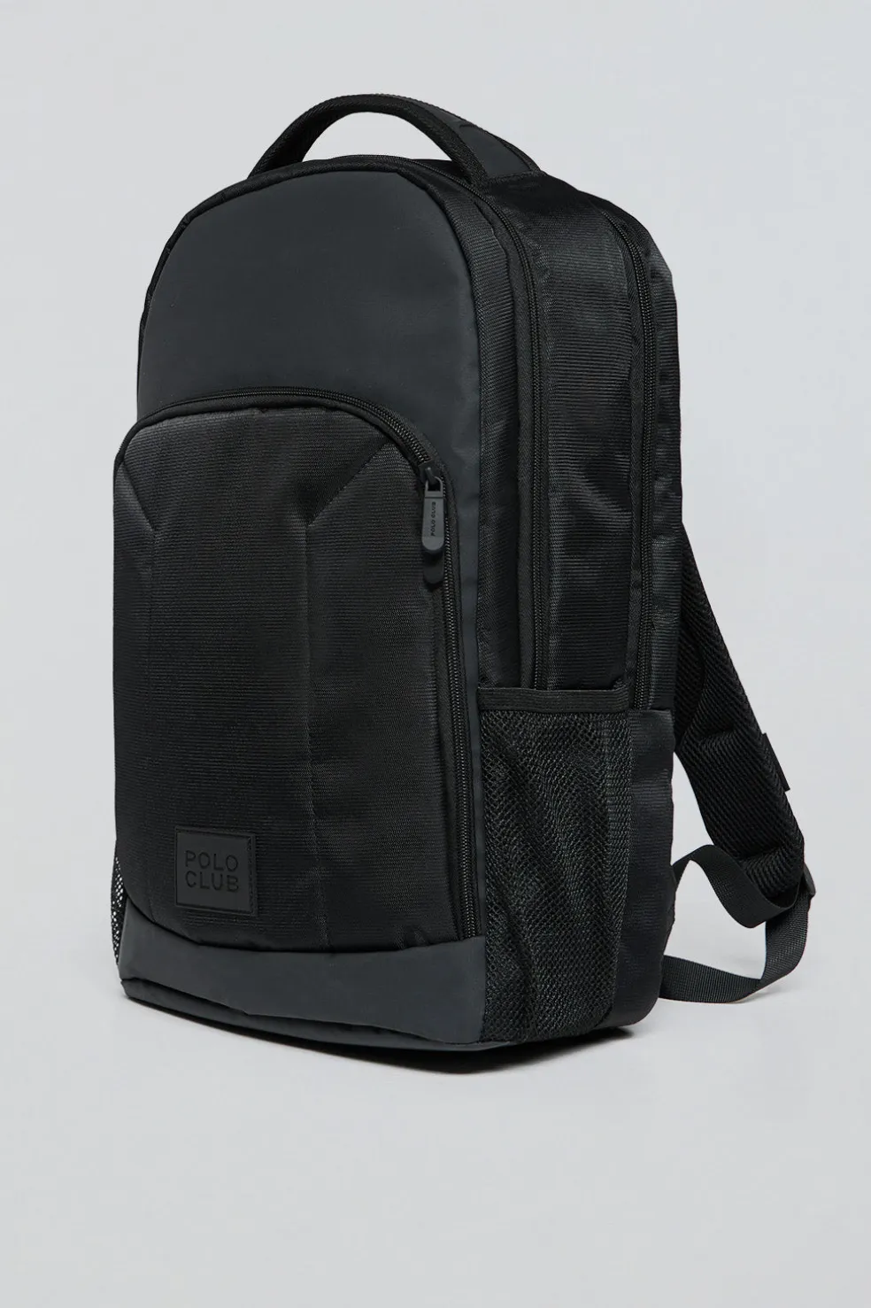Mochila Harlem negra con detalles Polo Club