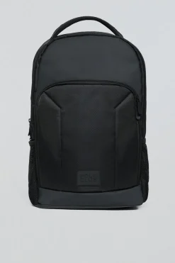 Mochila Harlem negra con detalles Polo Club