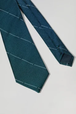 Pack de corbata y pañuelo de seda con detalle bordado Polo Club