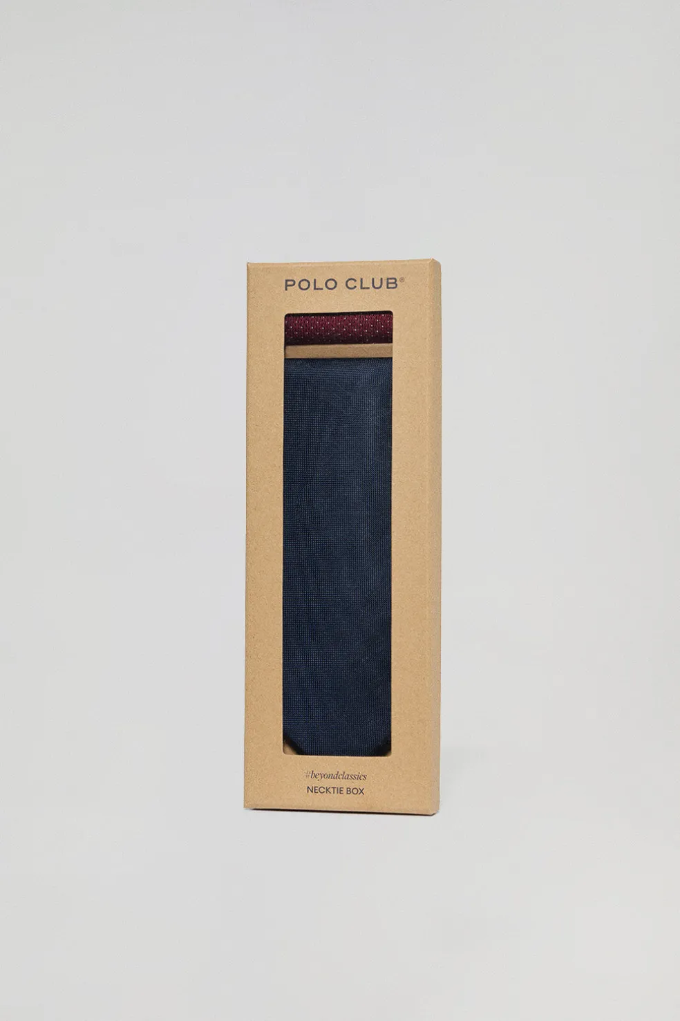 Pack de corbata y pañuelo de seda con detalle bordado Polo Club