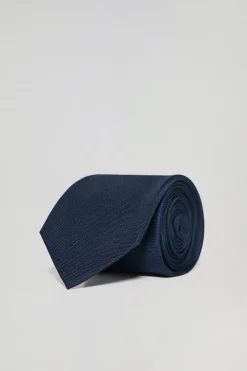 Pack de corbata y pañuelo de seda con detalle bordado Polo Club