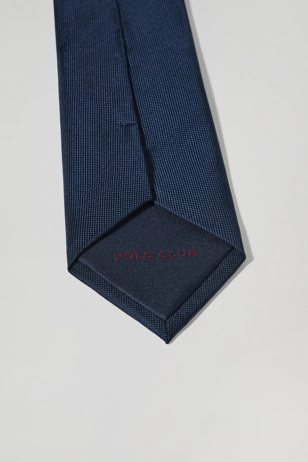 Pack de corbata y pañuelo de seda con detalle bordado Polo Club