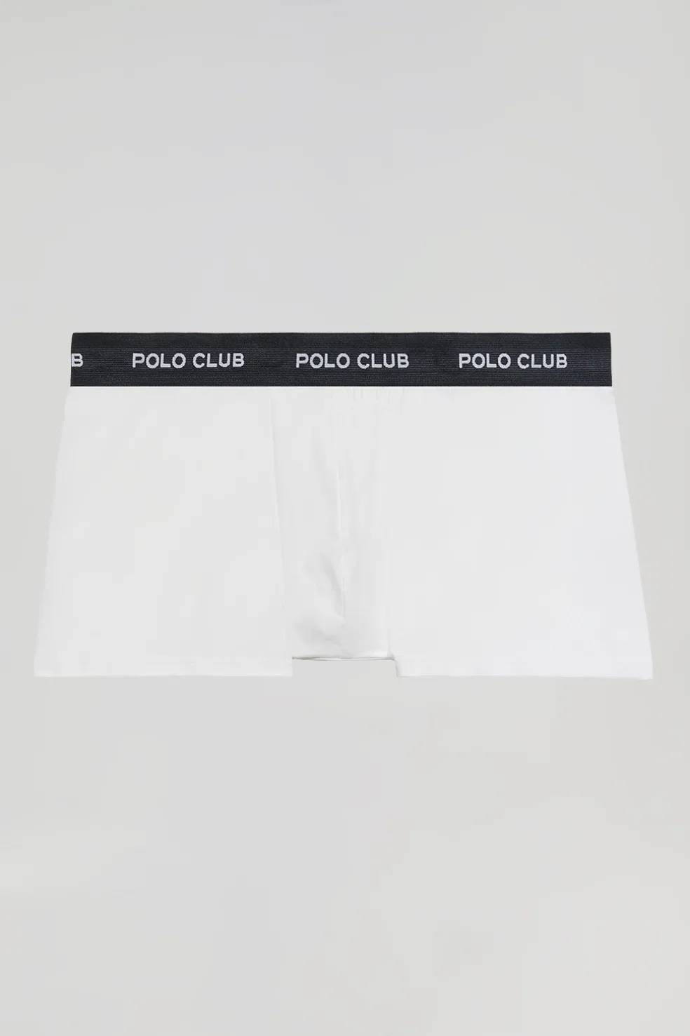 Pack de dos boxers blanco y negro con logotipo Polo Club