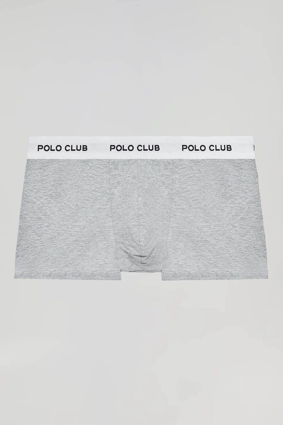 Pack de dos boxers negro y gris con logotipo Polo Club