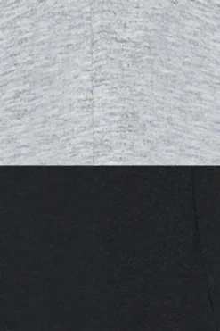 Pack de dos boxers negro y gris con logotipo Polo Club