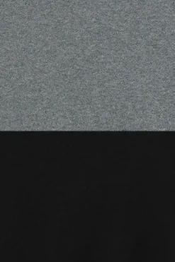 Pack de dos jerséis negro y gris vigoré de punto con cuello redondo y bordado Rigby Go