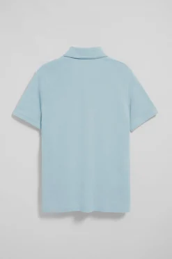 Pack de dos polos de tres botones azul claro y azul marino con logo Rigby Go