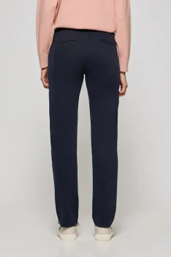 Pantalón chino May azul marino con bordado en bolsillo minimal Polo Club