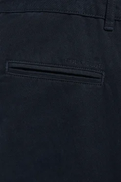 Pantalón chino May azul marino con bordado en bolsillo minimal Polo Club