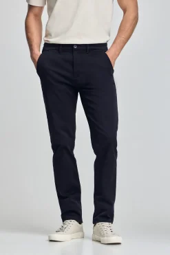 Pantalón chino Slim Moore azul marino