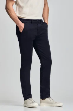 Pantalón chino Slim Moore azul marino