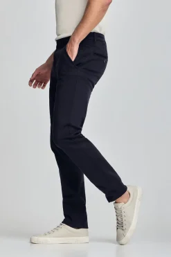 Pantalón chino Slim Moore azul marino