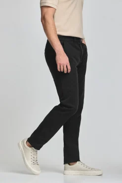 Pantalón chino Slim Moore negro