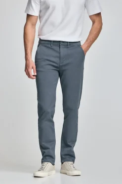 Pantalón chino Slim Moore azul denim