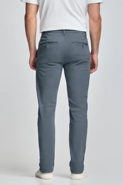 Pantalón chino Slim Moore azul denim
