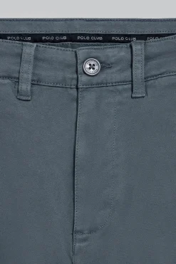 Pantalón chino Slim Moore azul denim