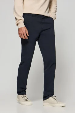 Pantalón chino Vanya azul marino con bordado Polo Club