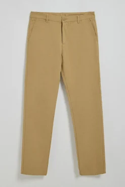 Pantalón chino Vanya color arena con bordado Polo Club