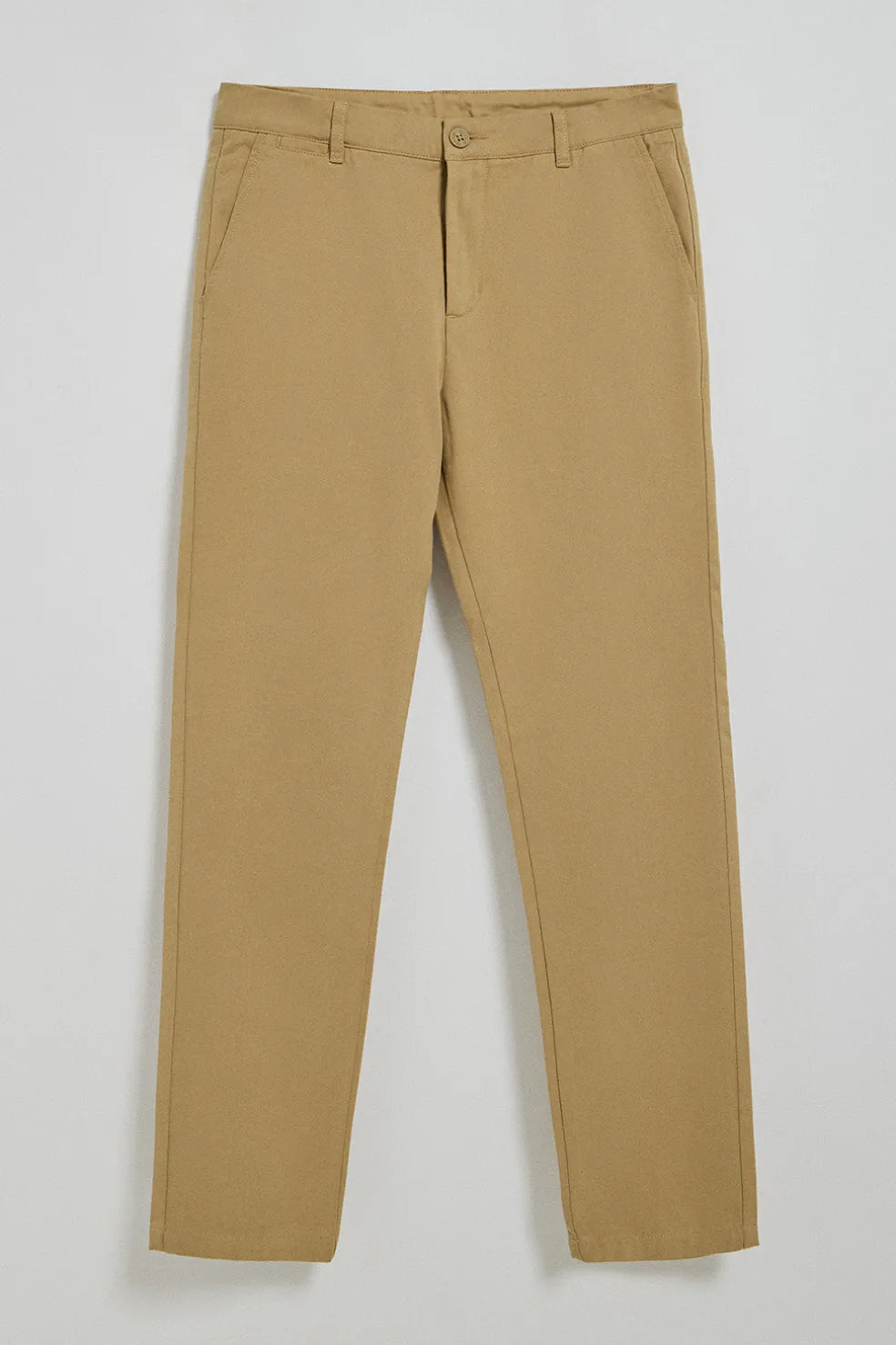 Pantalón chino Vanya color arena con bordado Polo Club