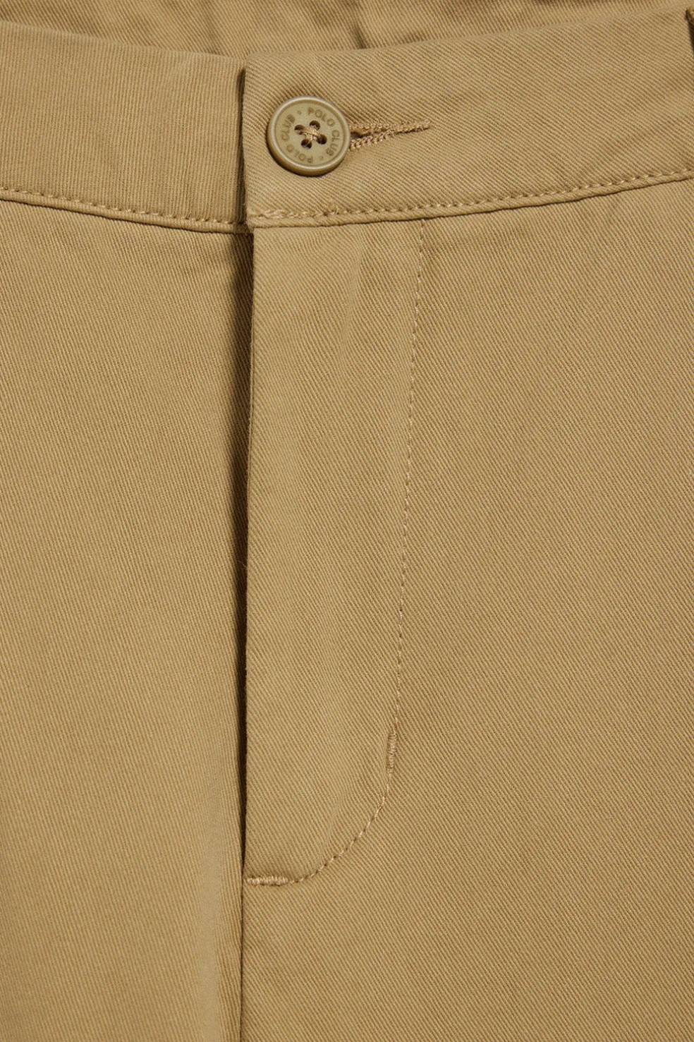 Pantalón chino Vanya color arena con bordado Polo Club