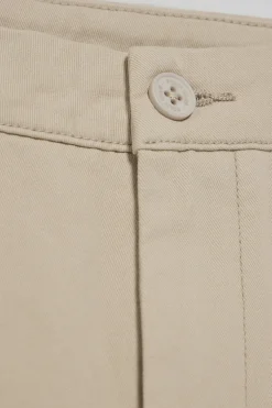 Pantalón chino Vanya color beige con bordado Polo Club