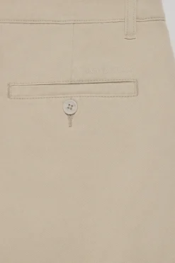 Pantalón chino Vanya color beige con bordado Polo Club