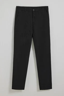 Pantalón chino Vanya negro con bordado Polo Club