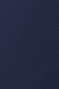 Pantalón corto azul marino Relaxed fit con logo bordado