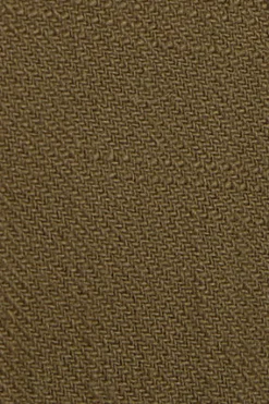 Pantalón corto Bali de lino y algodón color verde caqui con detalles bordados Polo Club