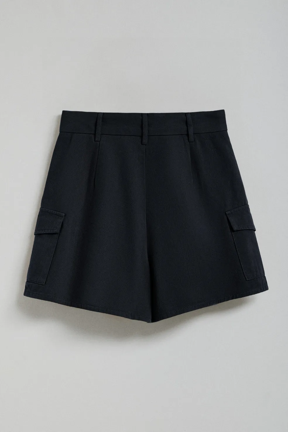 Pantalón corto de sarga Menfis azul marino con detalles Polo Club