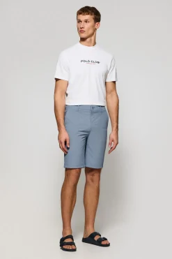 Pantalón corto técnico azul denim Walkabout