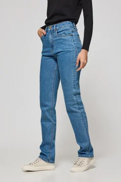 Pantalón denim azul Tanya con detalles Polo Club