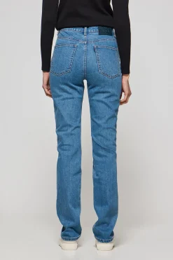 Pantalón denim azul Tanya con detalles Polo Club
