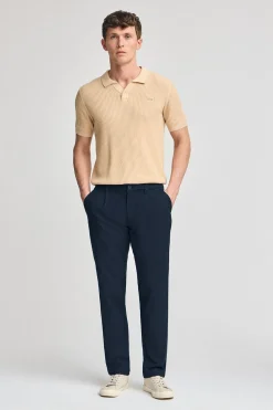 Pantalón Formentera azul marino con detalles Polo Club