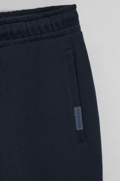Pantalón jogger azul marino con detalles Polo Club