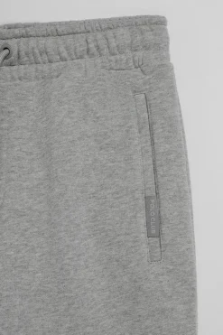 Pantalón jogger gris vigoré con detalles Polo Club