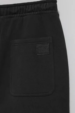 Pantalón jogger negro con detalles Polo Club