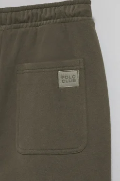 Pantalón jogger verde con detalles Polo Club