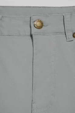 Pantalón Slim Voss en gris con cinco bolsillos
