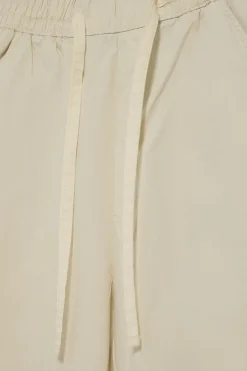 Pantalón Sunset de cintura elástica en beige