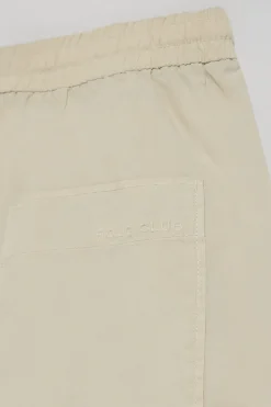 Pantalón Sunset de cintura elástica en beige