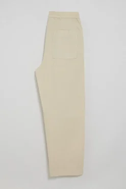 Pantalón Sunset de cintura elástica en beige