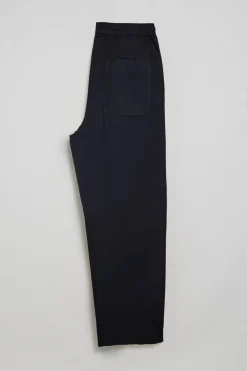 Pantalón Sunset de cintura elástica en azul marino