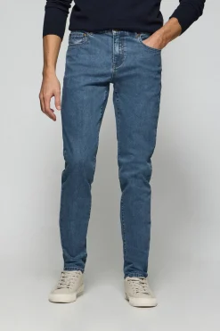 Pantalón vaquero Tate azul denim con detalles Polo Club