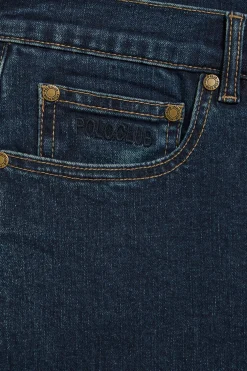 Pantalón vaquero Tate azul índigo con detalles Polo Club