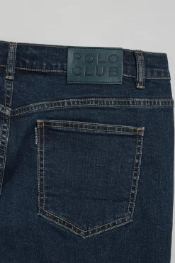 Pantalón vaquero Tate azul índigo con detalles Polo Club
