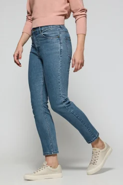 Pantalón vaquero Telma azul denim con detalles Polo Club