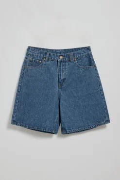 Pantalones cortos vaqueros Juno con logo bordado