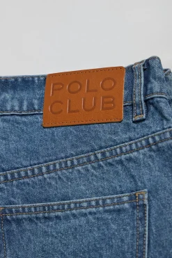 Pantalones cortos vaqueros Juno con logo bordado